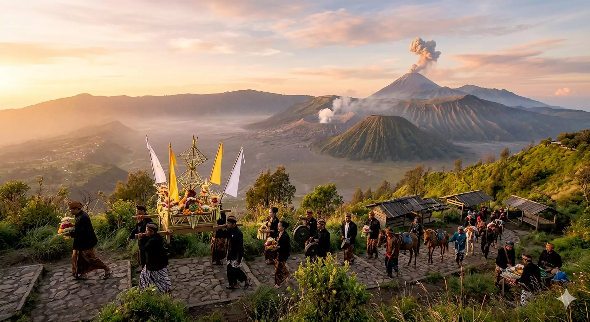 Mount Bromo at sunrise